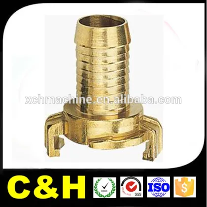 CNC mill turned brass mechanical components
