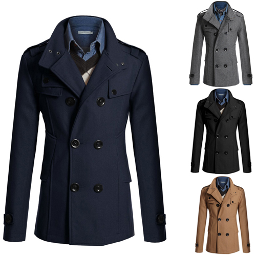 mens peacoat outfit