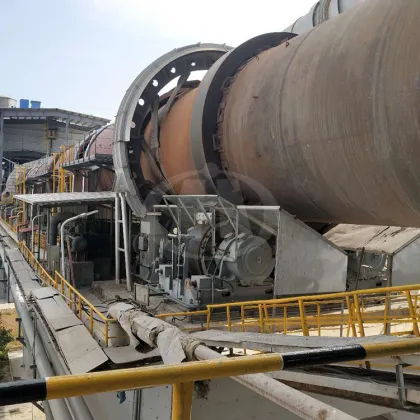 Cement Plant Rotary Kiln Cooler System