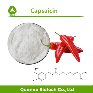 Capsaicin Powder 95% Extract Hot Pepper Animal Feeding