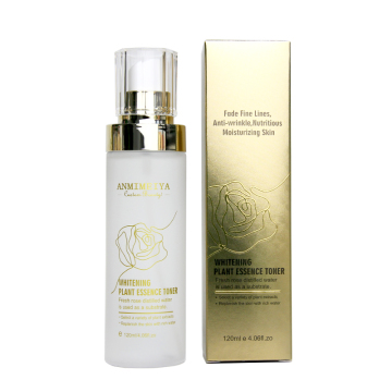 Private Label Organic Natural Rose Skin Care Face Toner - Vegan Whitening Brightening Dark Spot Facial Toner
