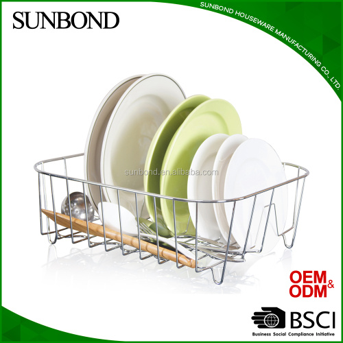 Stainless Steel Dish Rack 2 tiers kitchen dish drainer rack dish rack Manufactory