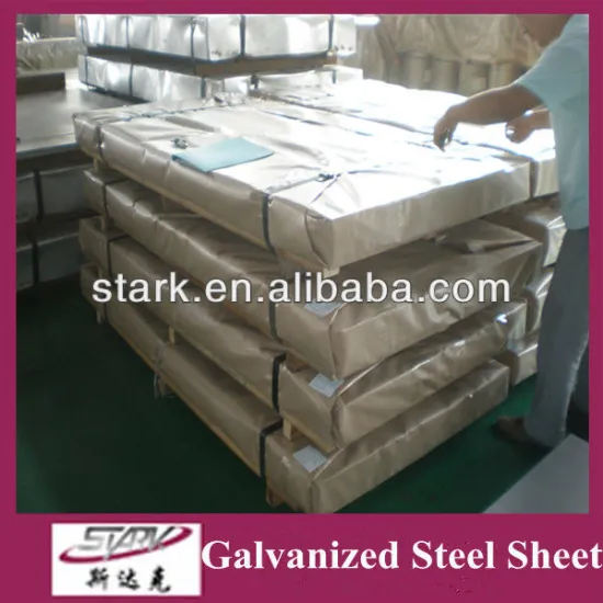 Hot dipped galvanized steel sheet 0.35mm/ 0.35mm galvanized steel plate