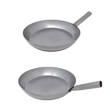 OEM kitchen Easy Clean Frying Pan Carbon Steel Frying Pan