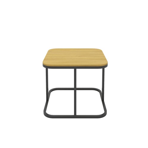 Mesa de café doble cuadrado