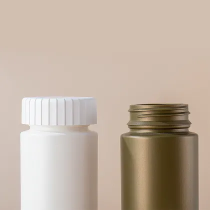 Plastic Health Product Bottles & Packaging for Vitamins and Calcium Tablets