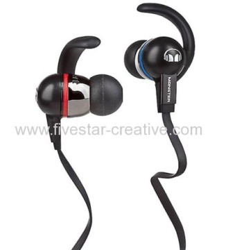 Monster Isport Immersion In-ear Headphones With Mic For Iphone Ipad (black) 