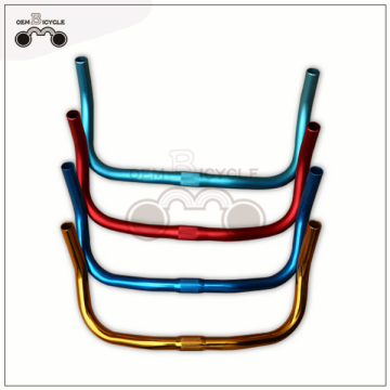 Colorful bullhorn handlebar Fixed gear bike handlebar