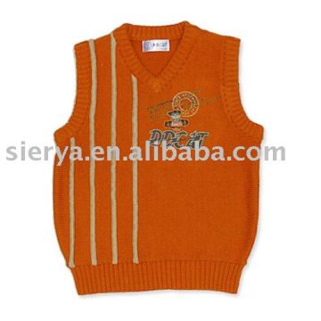 boy's cotton vest knitwear