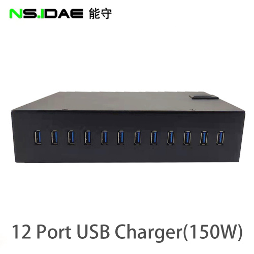 12-port mobile charging station