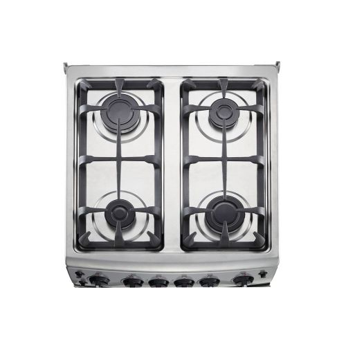 4 Burners Stainless Gas Oven With Glass Door