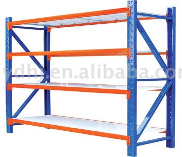 Medium duty storage shelf