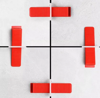 Ceramic tile gap leveler wear-resistant