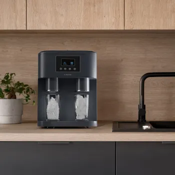 Portable Cube Crushed Ice Maker for Cold Drinks - Dispense Ice, Bullet, Cold Water, and Shaved Ice" 

For a more concise title suitable for SEO, you might consider:
"Portable Ice Maker for Cold Drinks & Shaved Ice