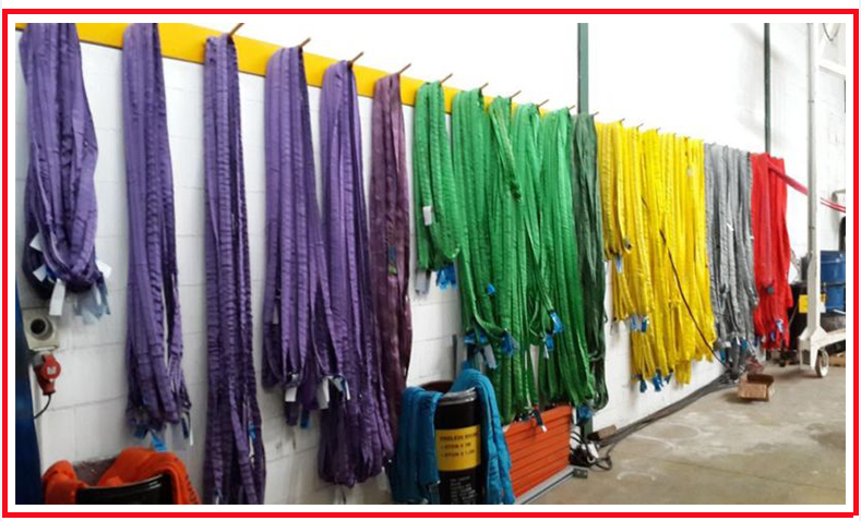 Web Belt Rigging Wire Rope Webbing Sling Rigging Belt Wire Rope Sling