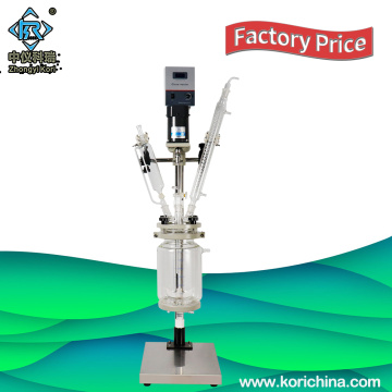 Laboratory minipilot glass reactor chemistry SF-3L