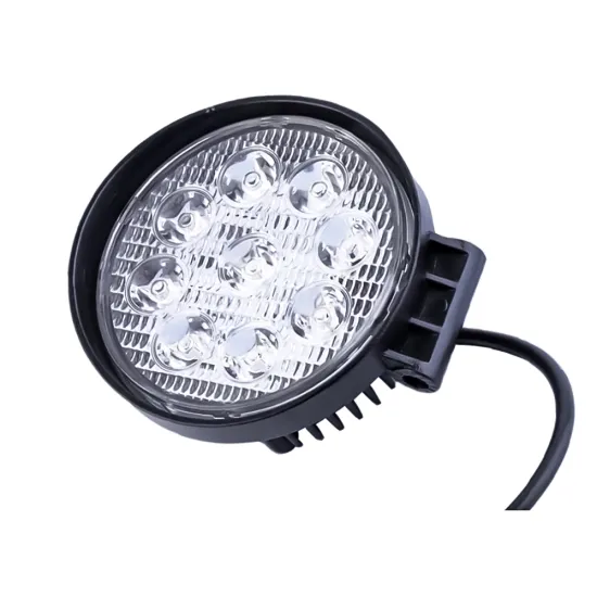 24V 12V Outdoor Round Square Spot LED Work Lights for Cars, SUVs, Trucks, and Boats - 48W Offroad LED Headlights