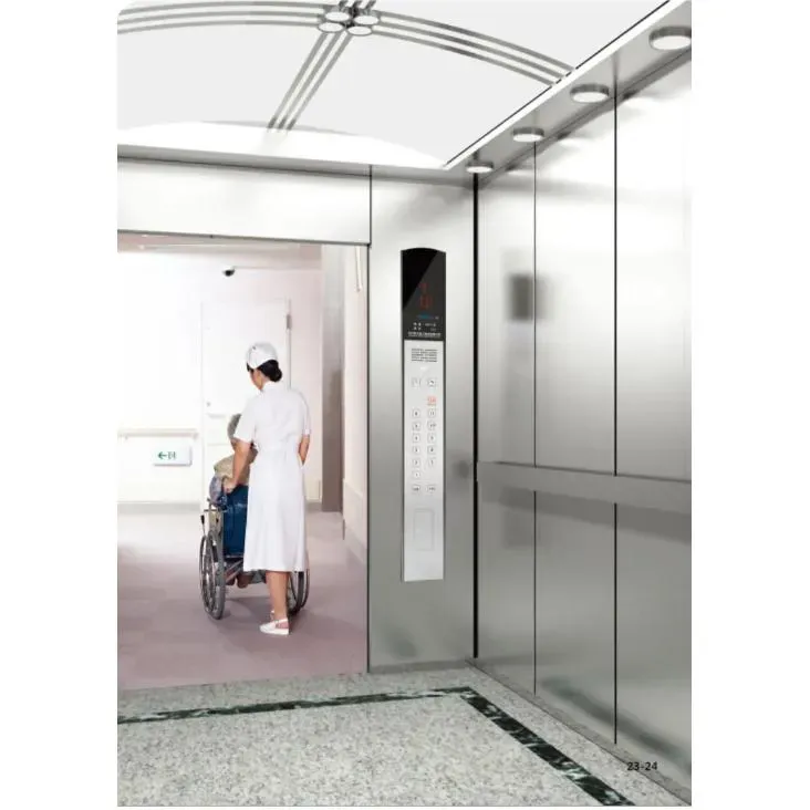 Medical Elevator with Stainless Steel or Painted Cabin