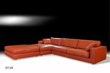 ST-29 LEATHER SOFA