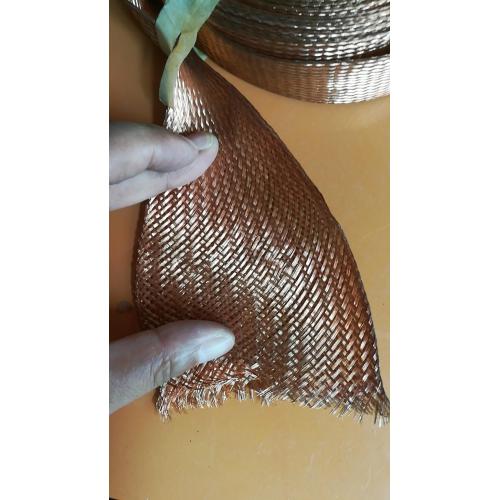 Плетеные оплетки из луженой меди для защитных ремней