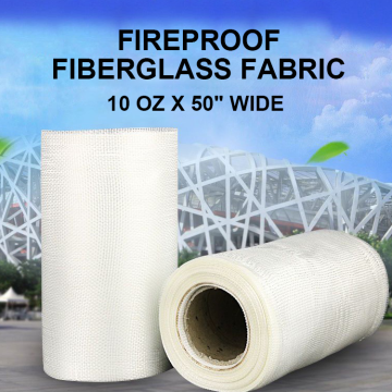 10 oz X 50 Wide Fireproof Fiberglass Fabric