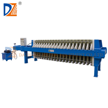 One Time Plate Shifting Chamber Filter Press Machine For Stone Granite Cutting Slurry
