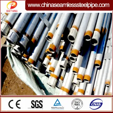 Welded Galvanized Round Carbon Steel Pipe