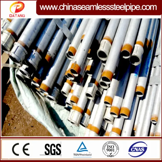 galvanized steel water pipe sizes