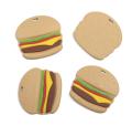 Hamburger Baby Chew Silikon Beißring