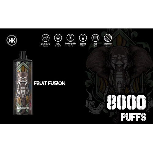 Custom Logo 8000 Puff Energy Rechargeable