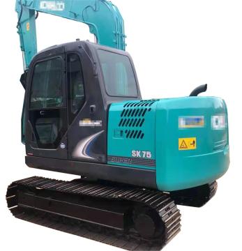 100% ต้นฉบับญี่ปุ่น Kobelco SK75 SK70 SK50 SK35 7.5 ตัน MINI Excavator Crawler - ใช้สภาพดี