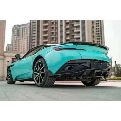 CM Dry Carbon Auto Body Kit for Aston Martin DB11 - Side Skirt and Tail Wing