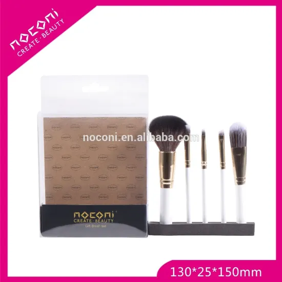 Free Sample Makeup Brushes/Travel Set Makeup Brush/Gift Set Brush with PVC box