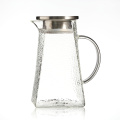 High Quality Borosilicate Glass Water Carafe With Silicone Lid