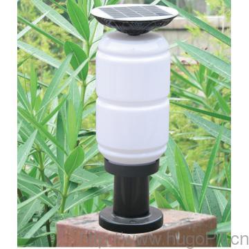 Hugo Solar white glass Lamp spacer Column Light