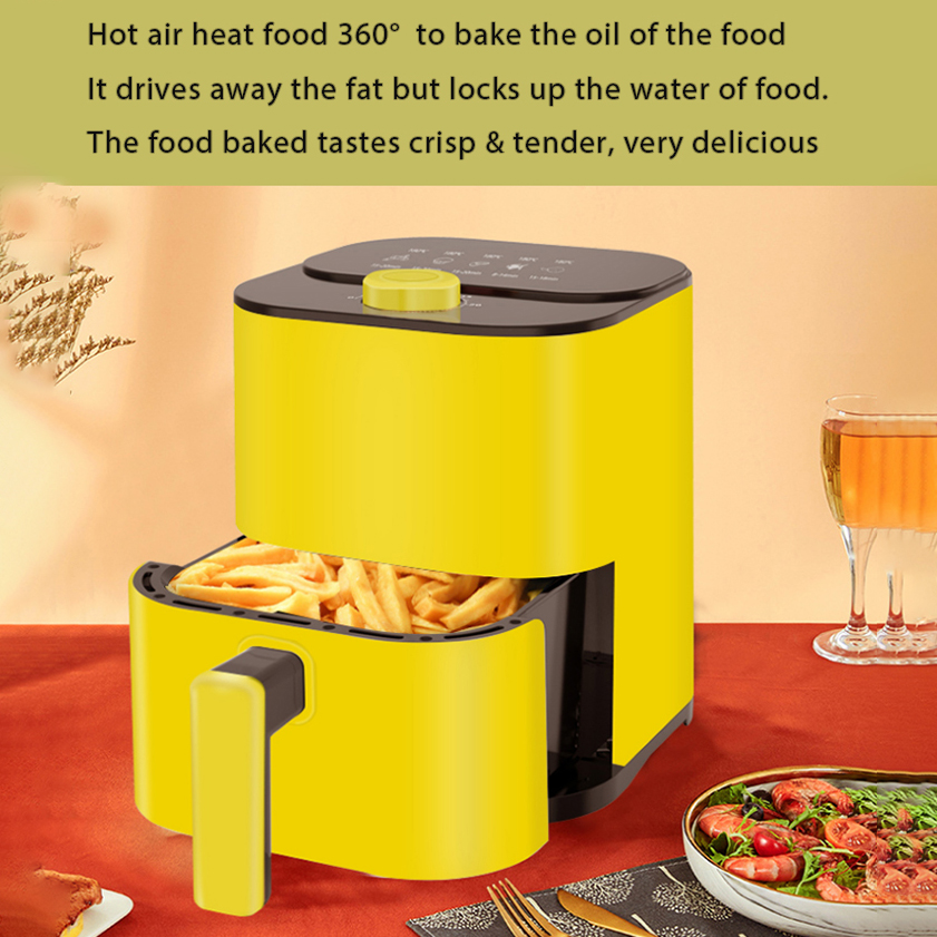 Электрическая нефтяная воздушная плита Fryer Grill 5L 1300 Вт