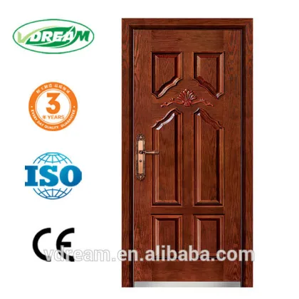 security steel wooden door, turkey armored door, wood door