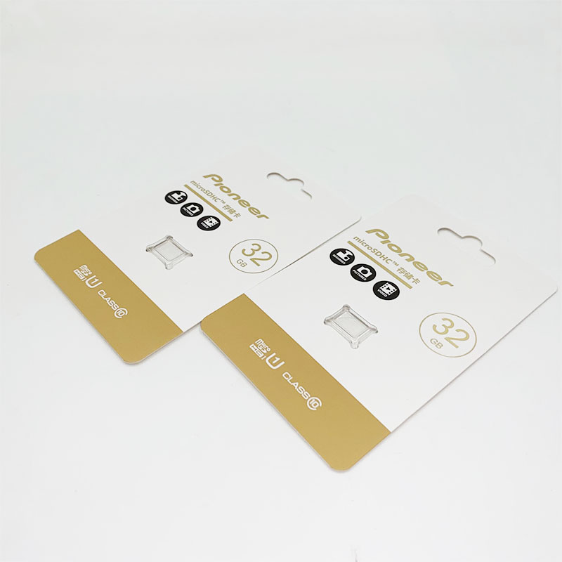 Storage card paper card packaging