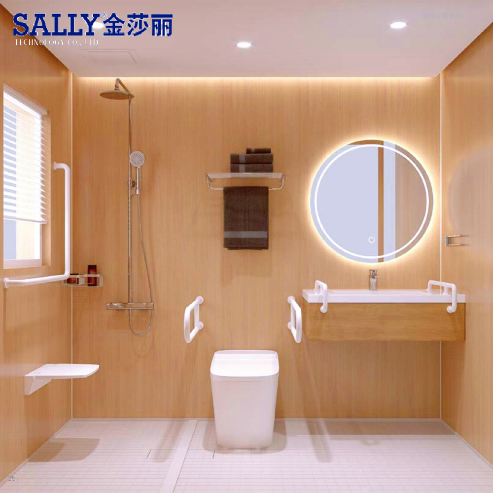 منزل الجاهزة SALLY تخصيص وحدة الحمام SMC وحدات