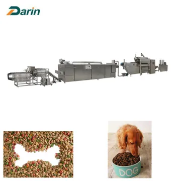 Pet food extruder production line