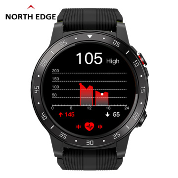 Men's Sport Smart Full Touch Watch Hours Running Swimming Military Wristwatch Waterproof Men Wrist Watches with Silicon Strap