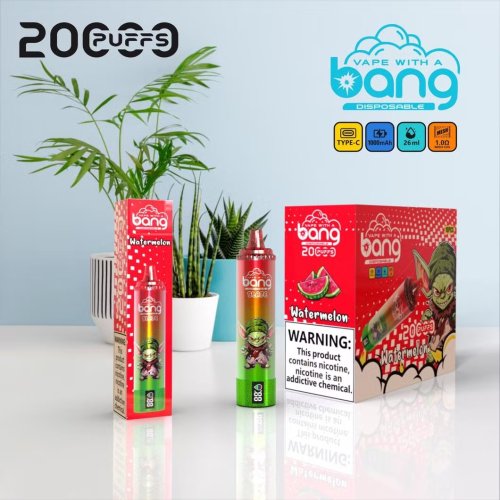 20K Puffs Disposable Vape Bang Tornado 20000 Puffs.
