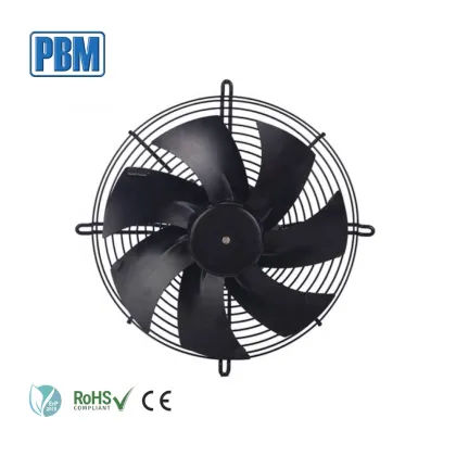 300x141mm Greentech 230V Axial Flow Fan with EC Brushless Motor: High-Efficiency Air Movement Solution