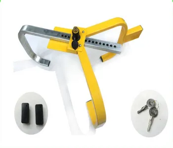 Wholesale Adjustable Car Anti-Theft Steering Wheel Lock Clamp with Keys