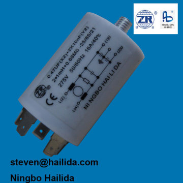 Electrical washing machine water filter
