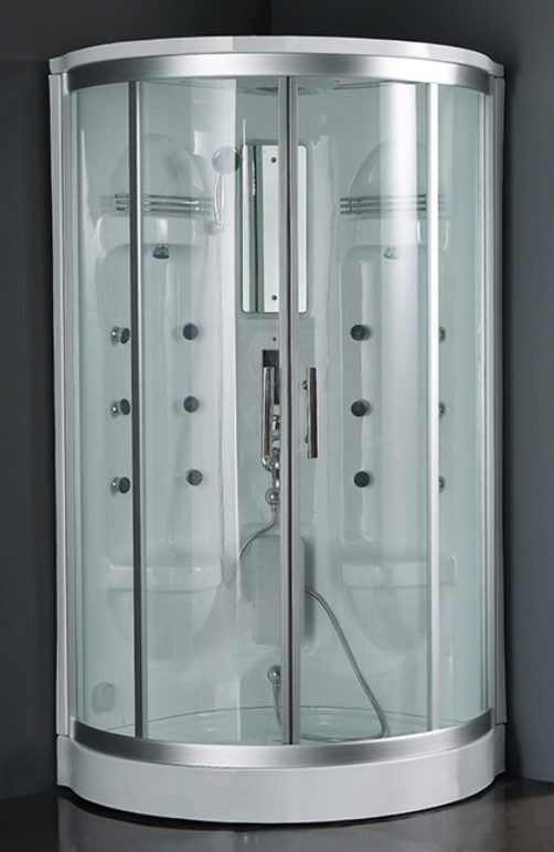 Bypass Tub Shower Doors Acrylic Shower Tray Shaped Glass Shower Enclosures