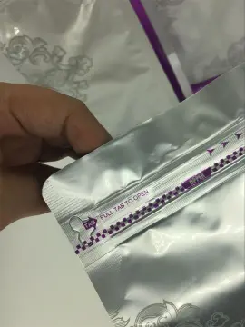 Aluminum foil zipper coffee bean pouch