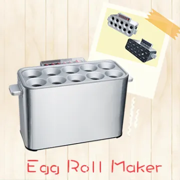 New food machine commercial egg roll maker for small business