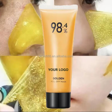 Maschera facciale in oro 24K-Maschera purificante per la peel-off per anti-vincoli e pori in calo