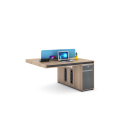 2 Person Workstation Desk modern high quality office workstation for 2 person Manufactory